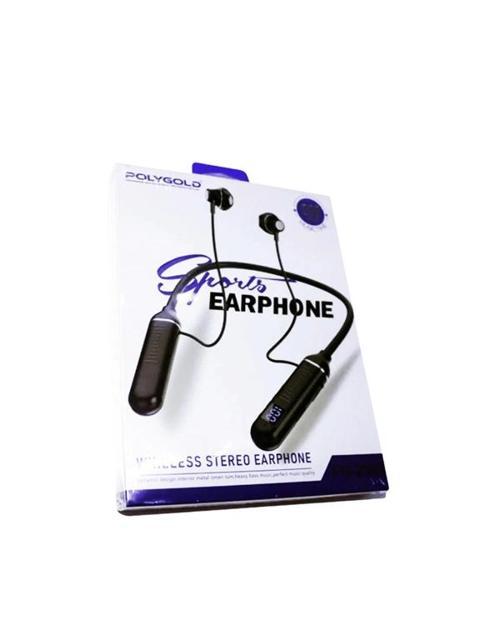 Polygold PG-100 Bluetooth Kulaklık – Ergonomik Boyun Bantlı Tasarım Net Ses ve Konfor