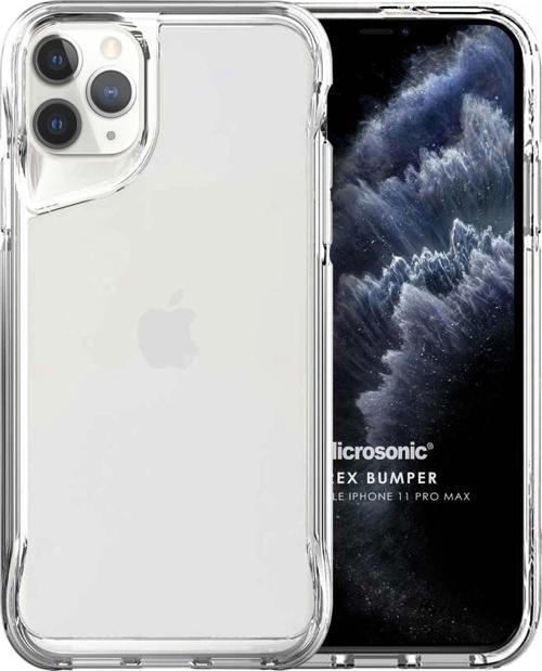 Apple iPhone 11 Pro Max Kılıf Trex Bumper Şeffaf