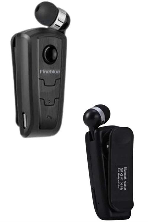 Mikrofonlu Makaralı Bluetooth Kulakiçi Kulaklık Android ve İOS Uyumlu