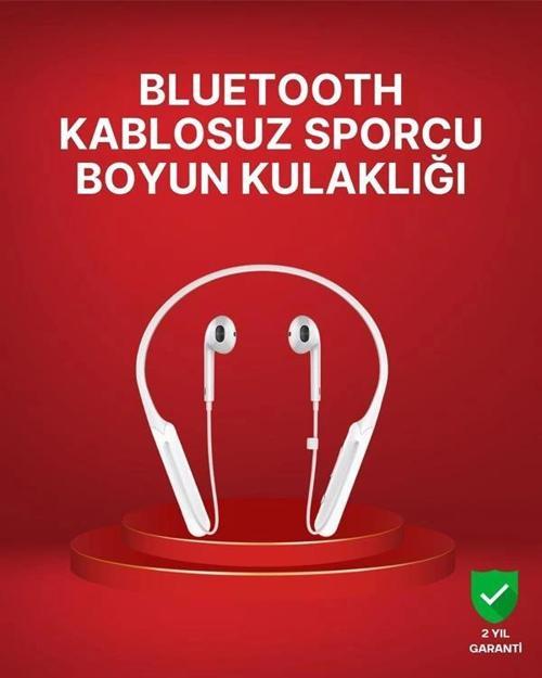 Boyun Askılı Kablosuz Kulaklık – Uzun Süreli Batarya Performansı