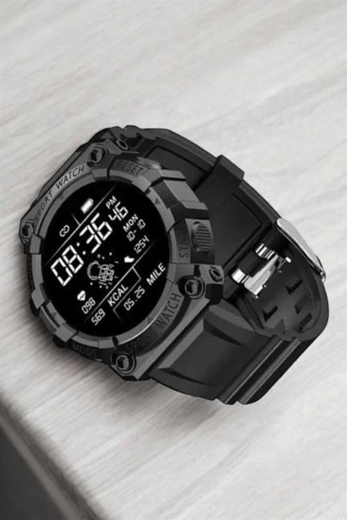 Unisex Tasarımıyla Klasik ve Spor Kombinlere Uygun Akıllı Saat