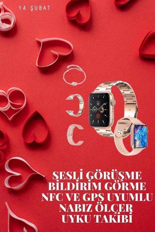 Sevgiliye Özel Yeni Nesil Akıllı Saat Çiftlere Özel Kampanya Çift Saatleri