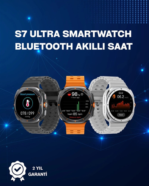 Akıllı Saat | Kalp Ritmi Nabız ve Uyku Takibi | iOS Uyumlu