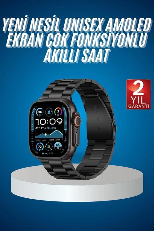 Akıllı Saat 3 Kordonlu Waterproof Adımsayar Titreşim ve GPS Özelliği