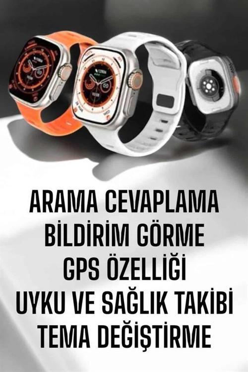 Yeni Nesil Akıllı Saat Adımsayar GPS Nabız Ölçer Uyku ve Sağlık Takibi