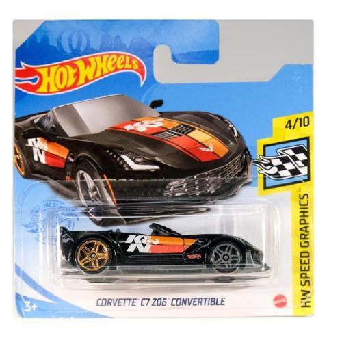 Chevrolet Corvette C7 Z06 Convertible (Black) K&N 1/64