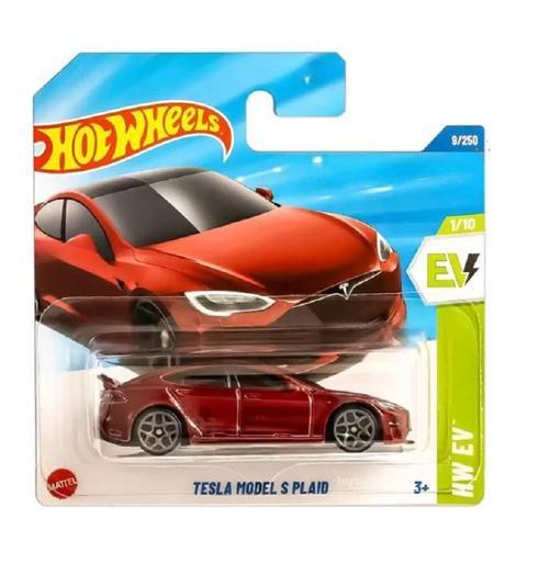 Tesla Model S Plaid  Kırmızı (1/64) 2025 regular
