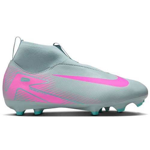JR Zoom Superfly 10 Academy FG/MG Bağcıksız Çoklu Zemin Çocuk Kramponu Yeşil