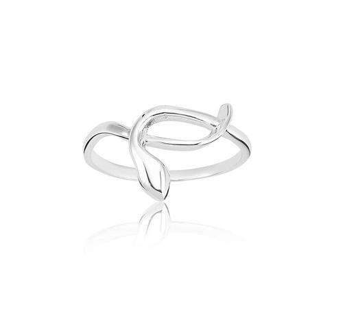 925 Ayar Gümüş Yüzük Yılan Helen Kadın Taşsız Gümüş Yüzük Tasarım Yılan Eklem Gümüş Yüzük