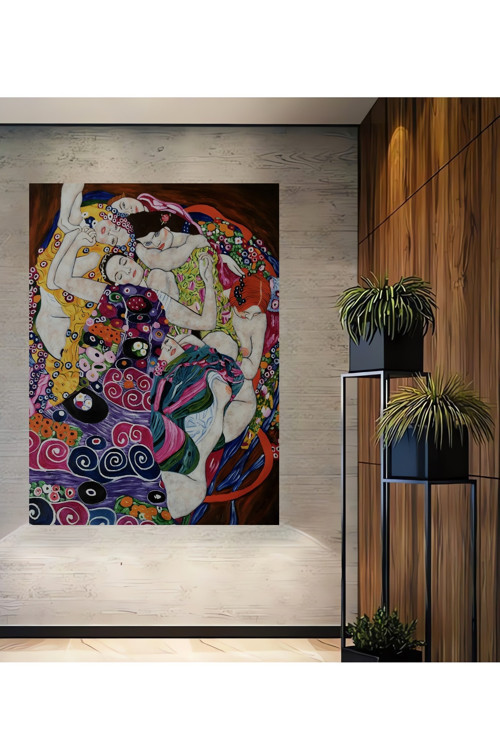 Renkli Modern Sanat Ahşap Mdf Dekoratif Dikdörtgen Ev,İşyeri Duvar Tablo