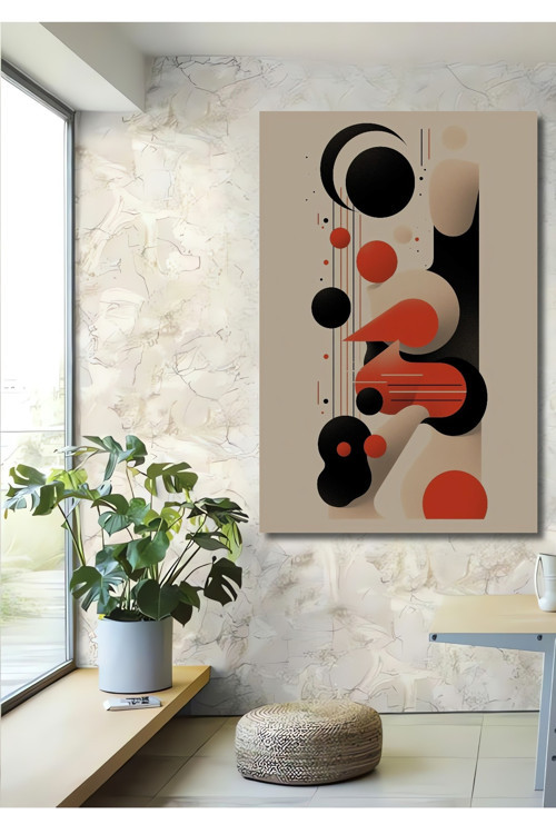 Modern Geometrik Sanat Soyut Ahşap Mdf Dekoratif Dikdörtgen Ev,İşyeri Duvar Tablo
