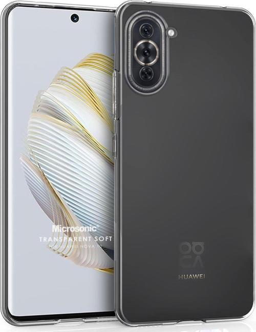 Huawei Nova 10 Kılıf Transparent Soft Şeffaf