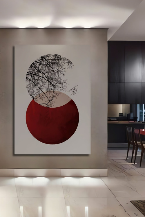 Doğanın İzleri Modern Sanat Dekoratif Ahşap Mdf Dikdörtgen Ev,İşyeri Duvar Tablo