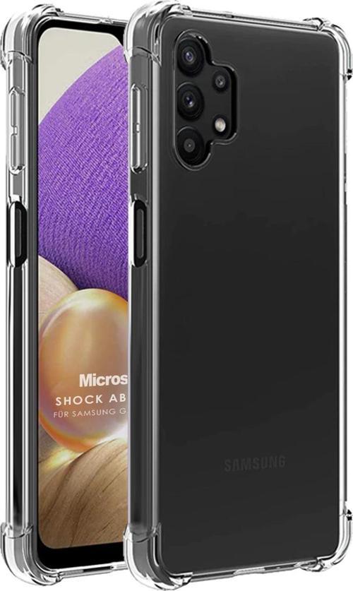 Samsung Galaxy A32 4G Kılıf Shock Absorbing Şeffaf