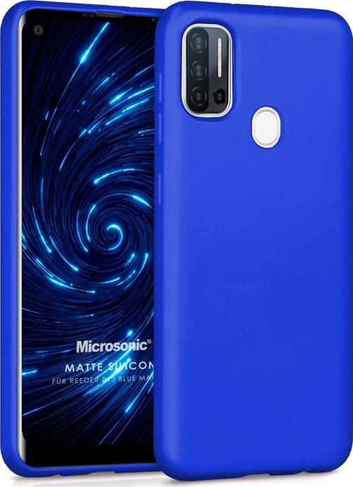 Matte Silicone Reeder P13 Blue Max Pro Kılıf Mavi