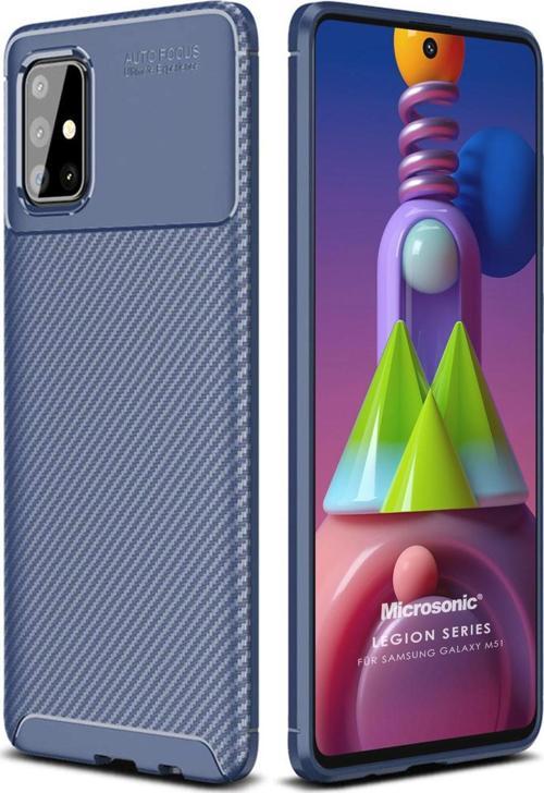 Samsung Galaxy M51 Kılıf Legion Series Lacivert