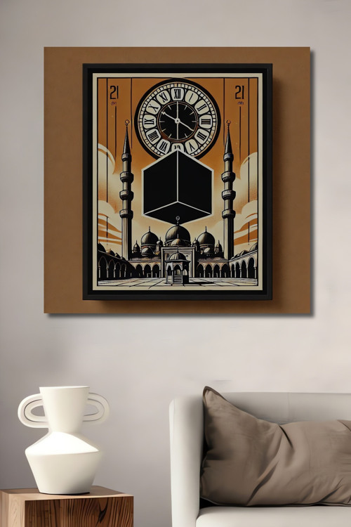 Kabe Çizimi Ahşap Mdf Dekoratif Dikdörtgen Ev,İşyeri Duvar Tablo