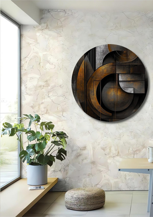 Modern Endüstriyel Geometrik Sanat Ahşap Dekoratif Dikdörtgen Ev,İşyeri Duvar Tablo