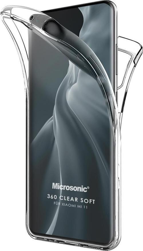 Xiaomi Mi 11 Kılıf 6 Tarafı Tam Full Koruma 360 Clear Soft Şeffaf