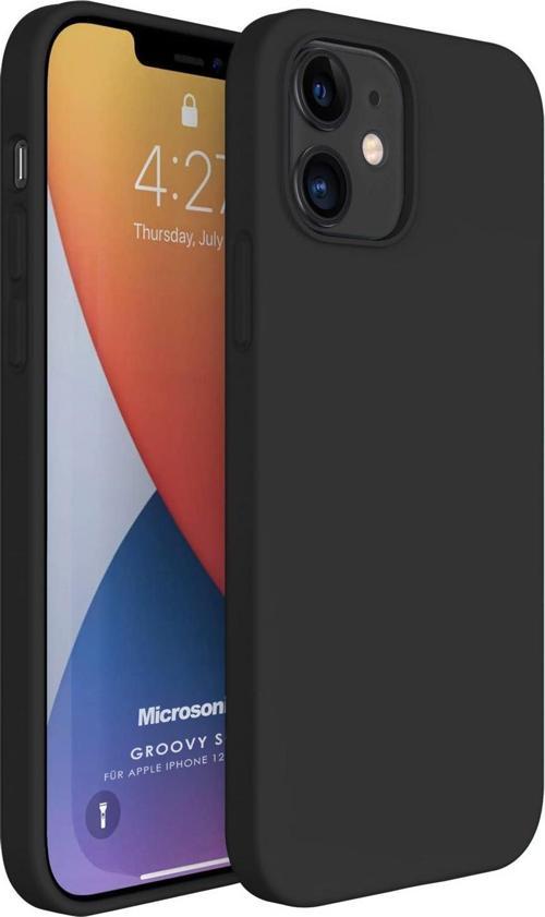 Apple iPhone 12 Mini Kılıf Groovy Soft Siyah