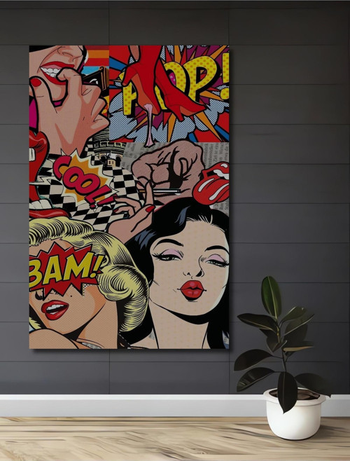 Pop Art Marilyn Monroe Dekoratif Ahşap Mdf Dikdörtgen Ev,İşyeri Duvar Tablo