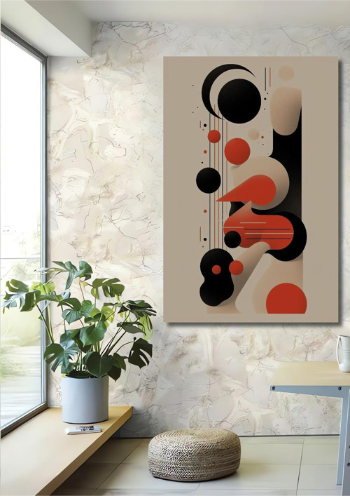 Modern Geometrik Sanat Soyut Ahşap Mdf Dekoratif Dikdörtgen Ev,İşyeri Duvar Tablo