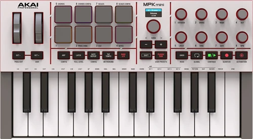 AKAI MPK MINI MK4 MIDI KLAVYE