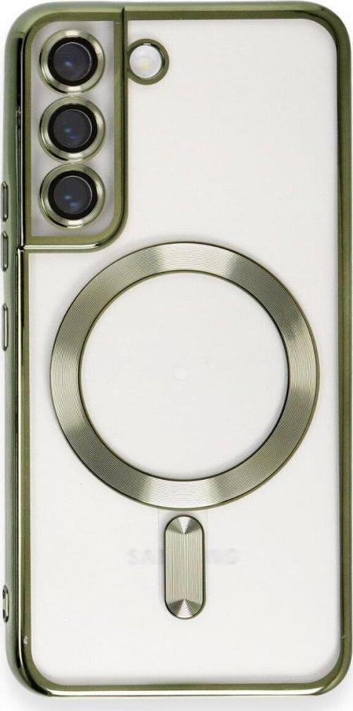 Samsun Galaxy S23 PLUS Kılıf Kamera Lens Korumalı Renkli Magsafe Şeffaf Kapak