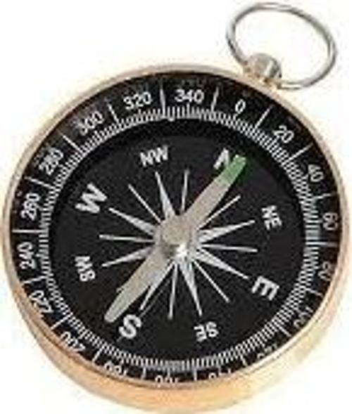 Mini Paslanmaz Alüminyum Pusula G442bsari