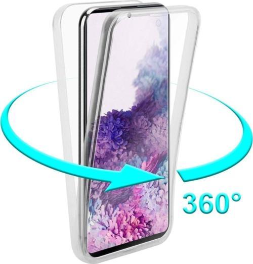 Samsung Galaxy S20 Plus 360 Kılıf Şeffaf Ön Arka Silikon S20+