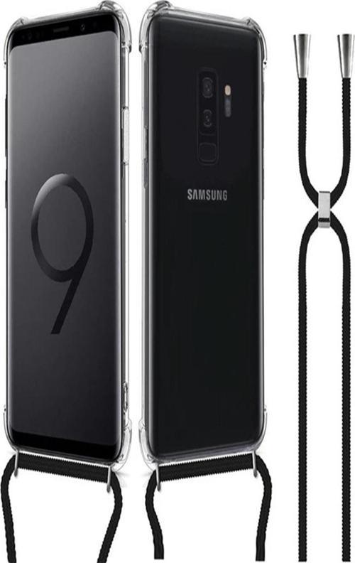 Samsung Galaxy S9 Plus (+) Şeffaf Boyun -omuz Askılı Kordon Ipli Kılıf