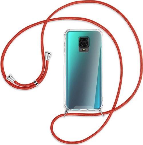 Xiaomi Redmi Note 9s Kılıf Boyun Omuz Askılı Ipli Anti Şok Köşe Korumalı Şeffaf Silikon