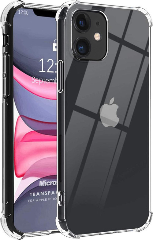 Apple iPhone 12 Mini Kılıf Shock Absorbing Şeffaf