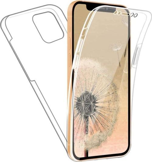 Apple Iphone 12 Pro Max ( 6.7 Inç ) 360 Kılıf Şeffaf Ön Arka Silikon