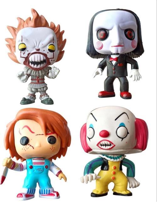 Funko Pop İt 2 Mavie Pennywise Chucky Billy 4Lü Figür