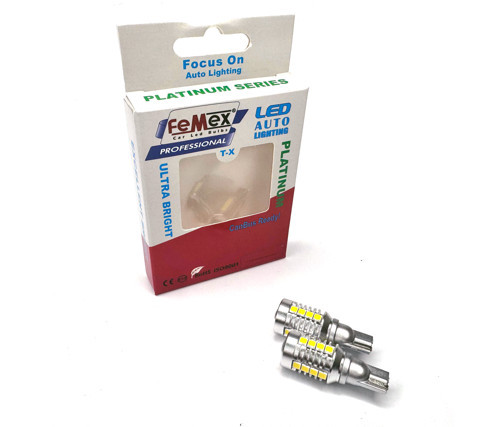Platinum Mercekli T15 W16W 3035 Chip 18smd Beyaz 10W Led Ampul