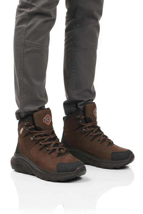 Kahve Nubuk Su Geçirmez Unisex Outdoor Bot G2041 G