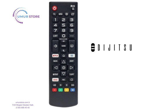 Dijitsu 58dw9900 Webos Smart Televizyon Kumandası-Mikrofonsuz
