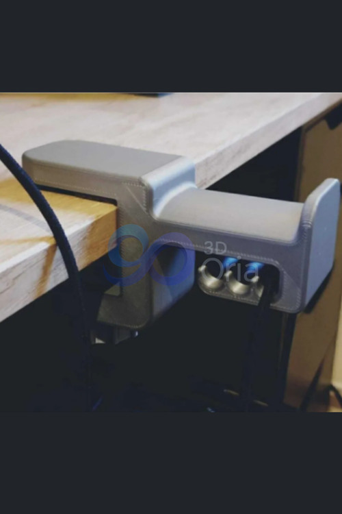 Gümüş Gri Asılabilir Kulaklık Stand & Şık Tasarımı İle Masanıza Sabitlenebilen