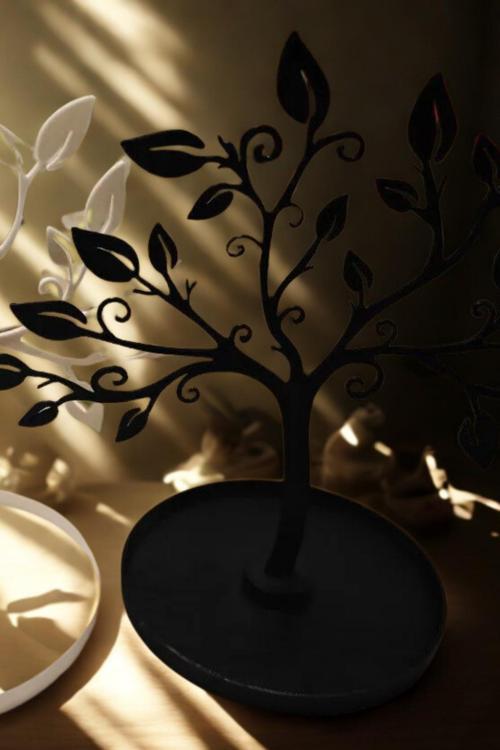 Ağaç, Kolye, Küpe, Takı Aksesuar Standı, 15Cmx14Cmx3Mm Dekoratif Tasarım