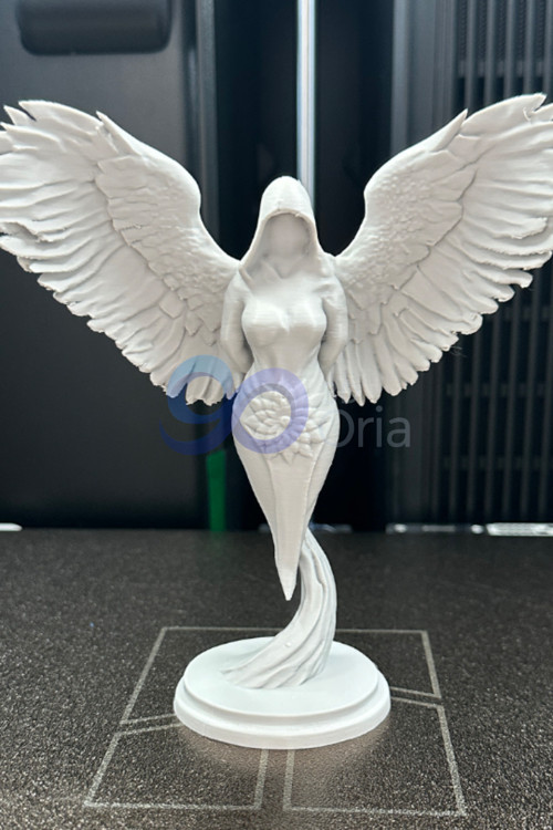 Kanatlı Özel Tasarım Melek Biblo & Heykel & Kusursuz Şıklık & 17 Cm Boyutlarında