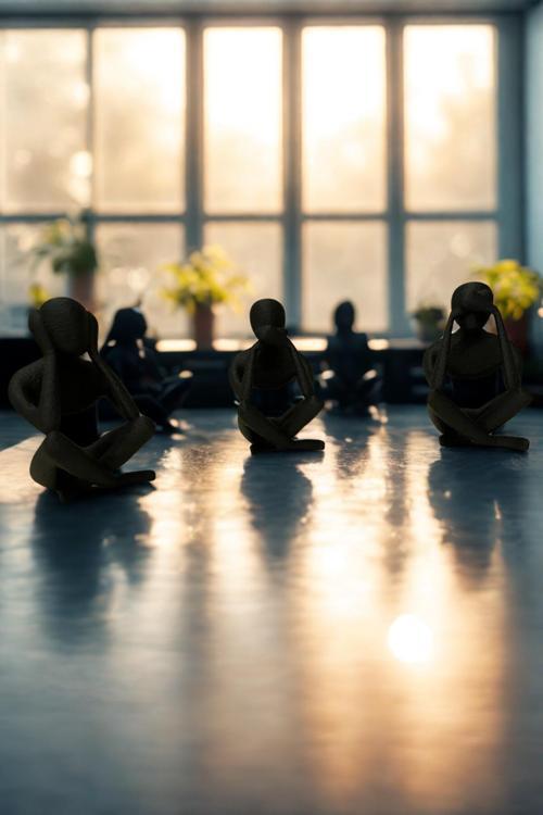 İskandinav, Görmedim-Duymadım-Bilmiyorum Temalı Şık Biblo, Tasarım, Art.