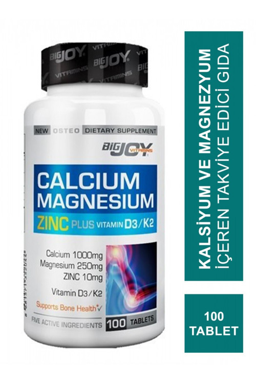 Calcium Magnesium Zinc Plus 100 Tablet 2 Adet