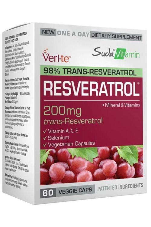 Suda Vitamin Resveratrol 60 Kapsül