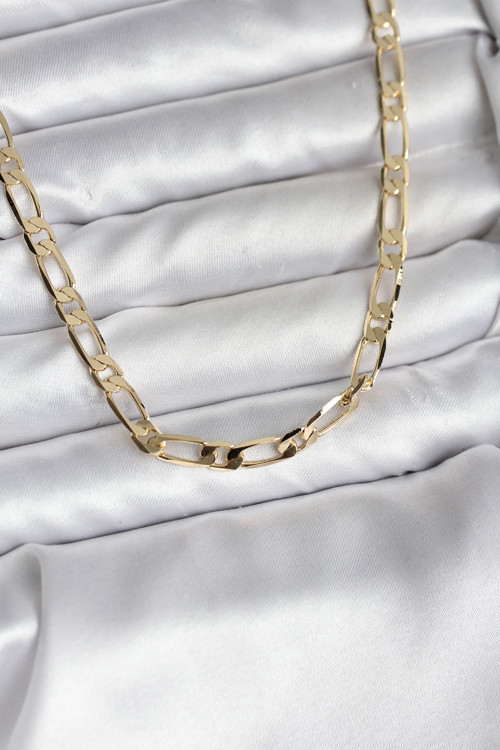 14K Gold Renk Kaplama Model CM Kadın Kolye - EBJ251201W38697