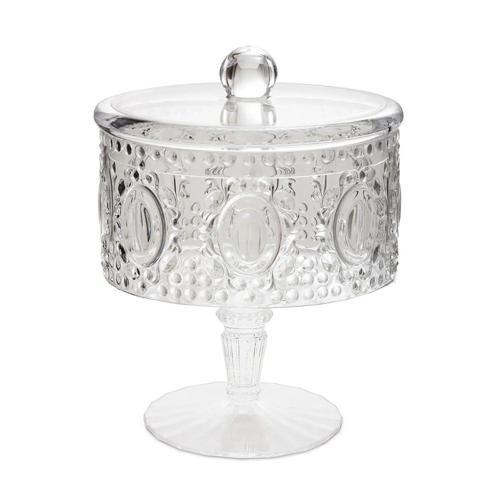 Baroque Rock Cake Bisküvi Kavanozu Şeffaf