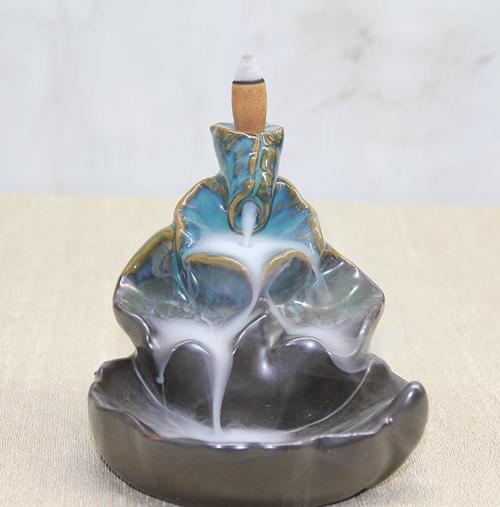 Büro Ev Ofis Hediyesi için Seramik Tasarım Geri Akış Tütsülük