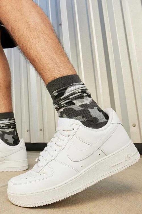Air Force 1 '07 AF1 Leather Mens Sneaker Hakiki Deri Günlük Spor Ayakkabı Beyaz