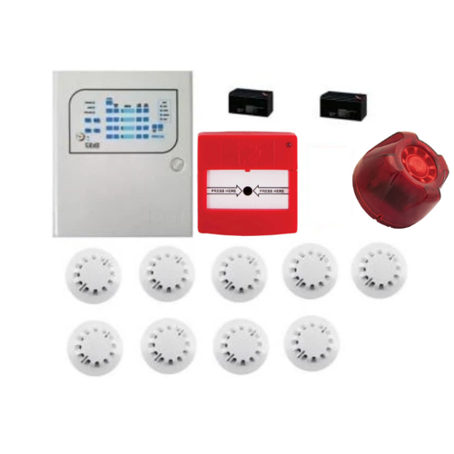 sec Konvansiyonel Sistem Yangın Alarm Seti 9 Lu