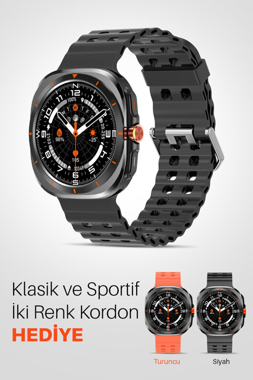 9922 Akıllı Saat / 1.53" Ekran / Uyku İzleme / IP65 / Titreşim / Kalp Ritm Ölçme / Adımsayar